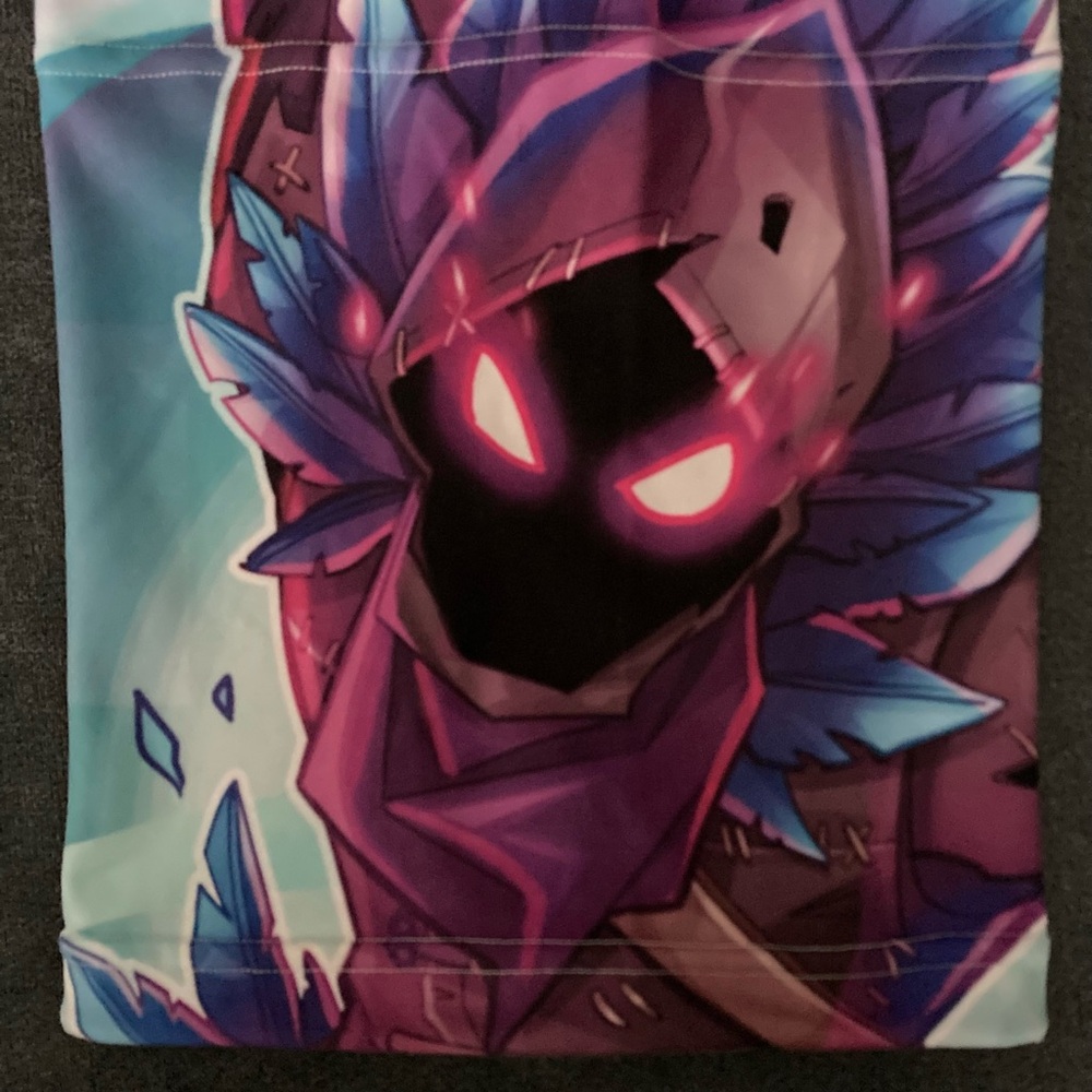FORTNITE RAVEN & DRIFT KIDS FACE COVER MASKS Neck Gaiter  Tube Scarf Drawstring